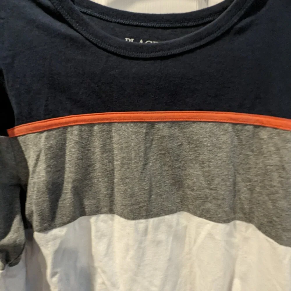 Two Children's Place Boy's Long Sleeve T-Shirts, Size XXL, Bundle